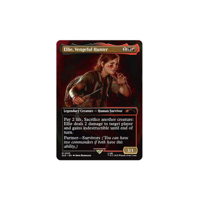 Magic the Gathering Secret Lair x PlayStation: The Last of Us Part II english