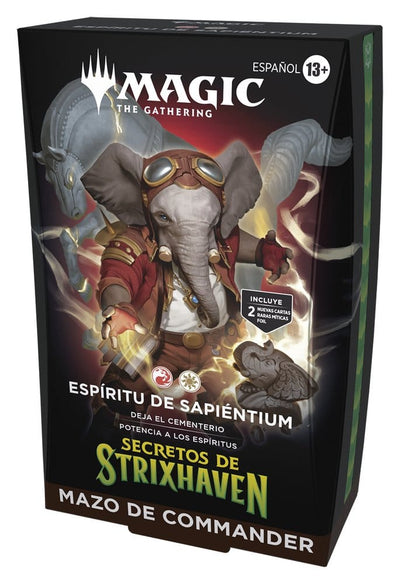 Magic the Gathering Secretos de Strixhaven Commander Decks Case (5) spanish