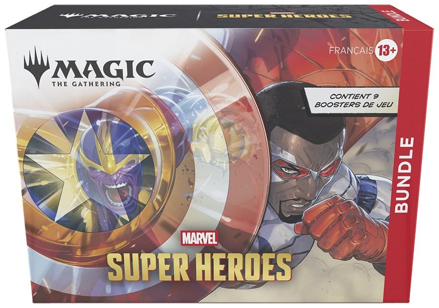 Magic the Gathering Marvel Super Heroes Bundle french