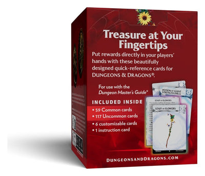 Dungeons & Dragons RPG Reference Cards - Magic Items (Common and Uncommon) *English Version*