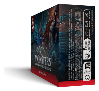 Dungeons & Dragons RPG Reference Cards: Monsters (Fearsome and Ferocious) *English Version*