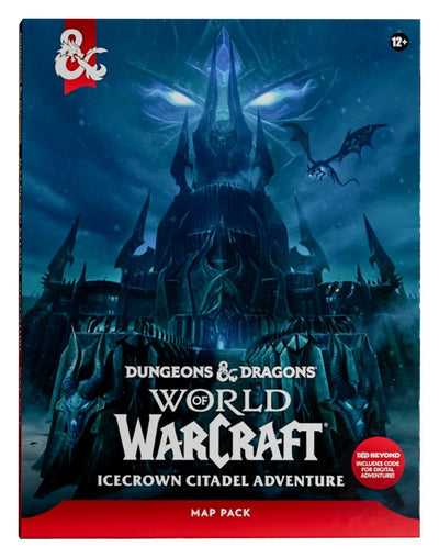 Dungeons & Dragons RPG World of Warcraft: Icecrown Citadel Adventure Map Pack *English Version*