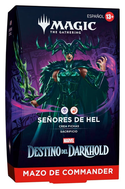 Magic the Gathering Marvel: Destino del Darkhold Commander Decks Case (4) spanish