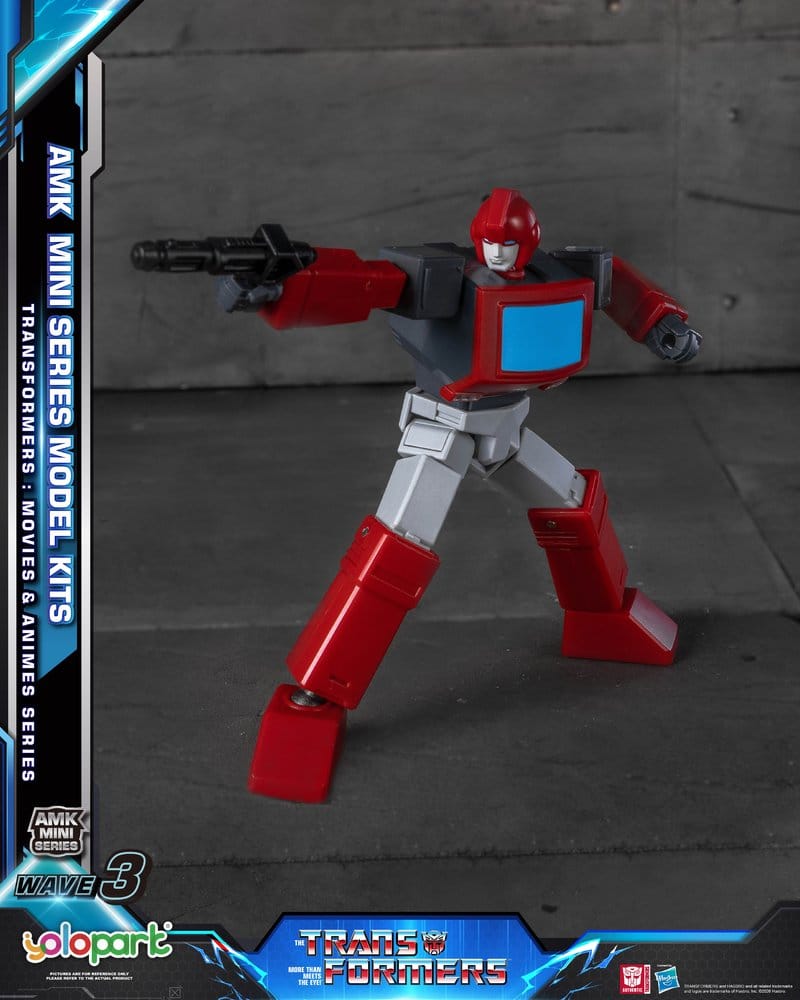 Transformers Generation One AMK Mini Series Plastic Model Kit Wave 3 Ironhide G1 11 cm