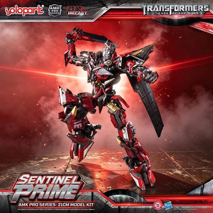 Transformers: Dark of the Moon AMK PRO Series Plastic Model Kit Sentinel Prime 21 cm