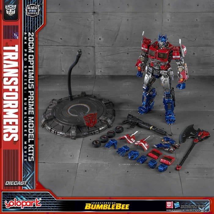Transformers: Bumblebee AMK PRO Series Plastic Model Kit Optimus Prime 20 cm