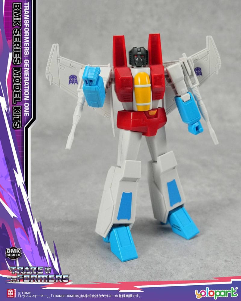 Transformers Generation One BMK Series Model Kit Starscream 16 cm - Damaged packaging