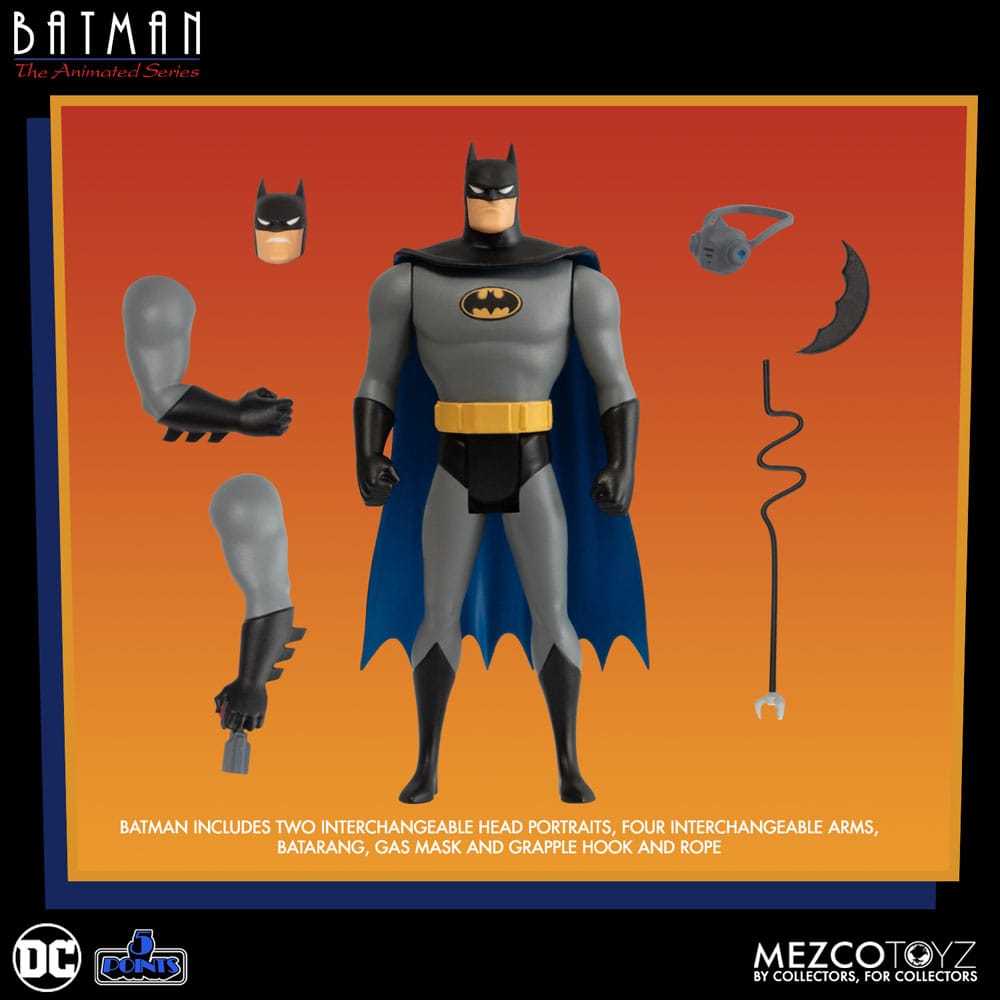 DC Comics 5 Punti Batman: The Animated 9 cm