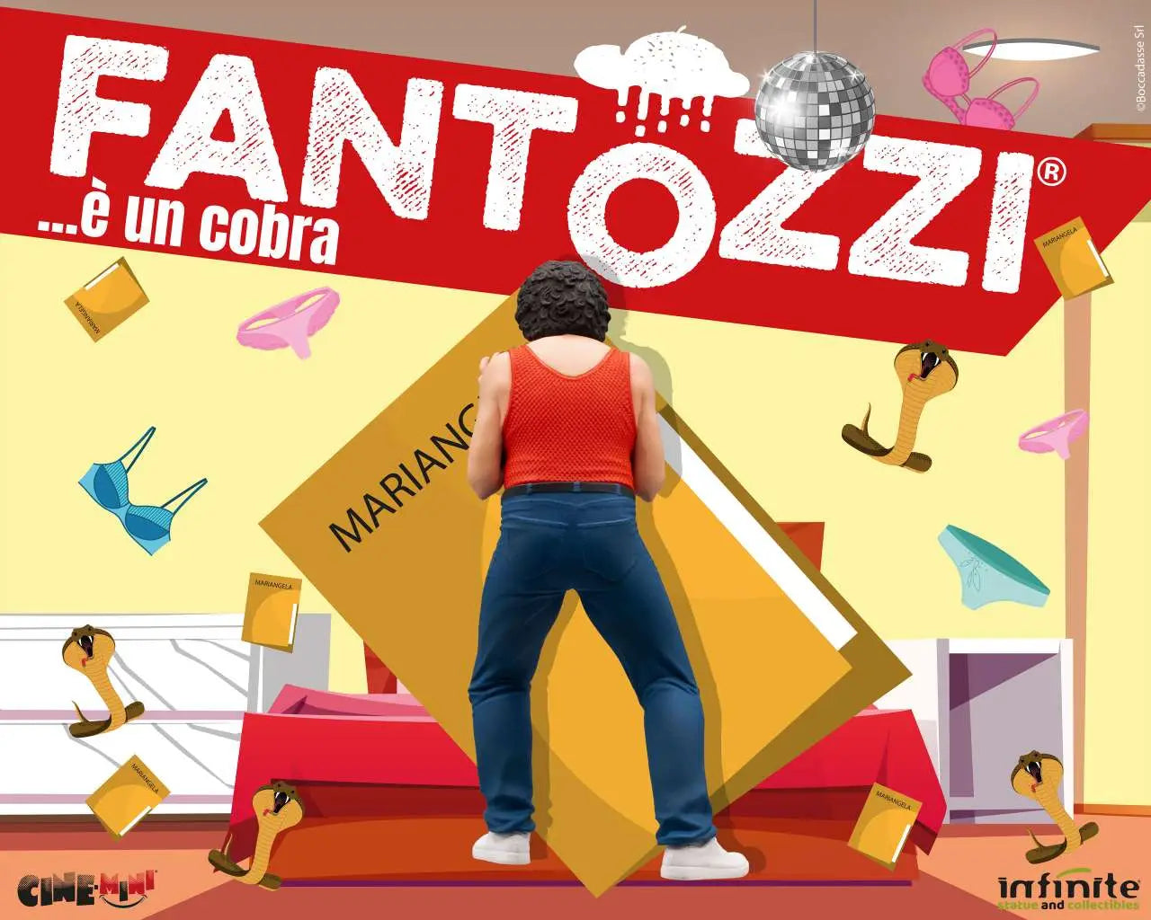 Fantozzi Loris Batacchi E' Un Cobra Cinemini Pvc
