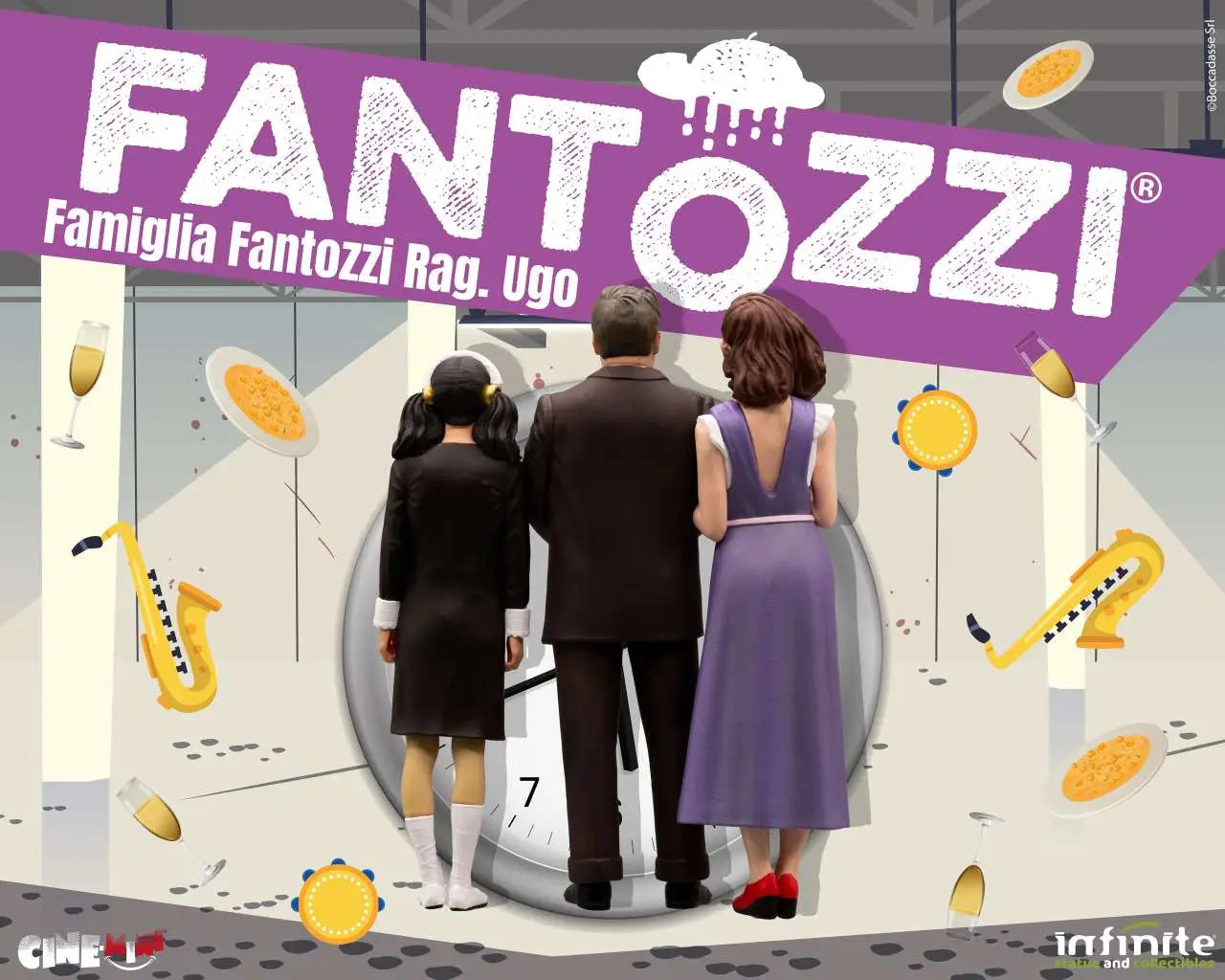 Fantozzi Famiglia Fantozzi Rag Ugo Cinemini Pvc