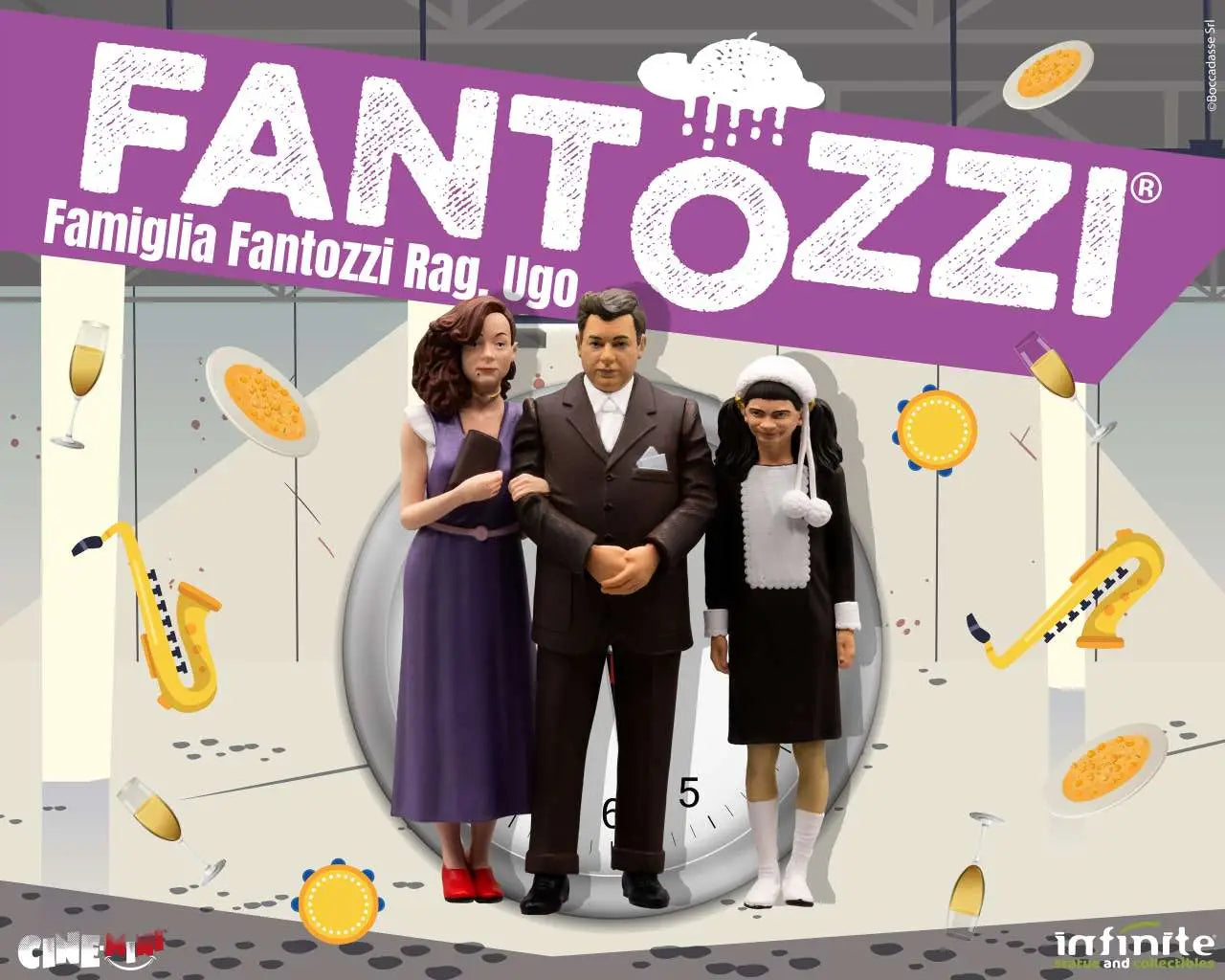 Fantozzi Famiglia Fantozzi Rag Ugo Cinemini Pvc
