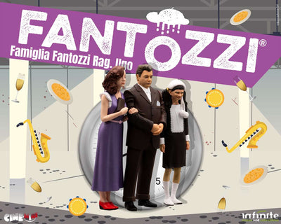 Fantozzi : La famiglia Fantozzi Cinemini 10 cm