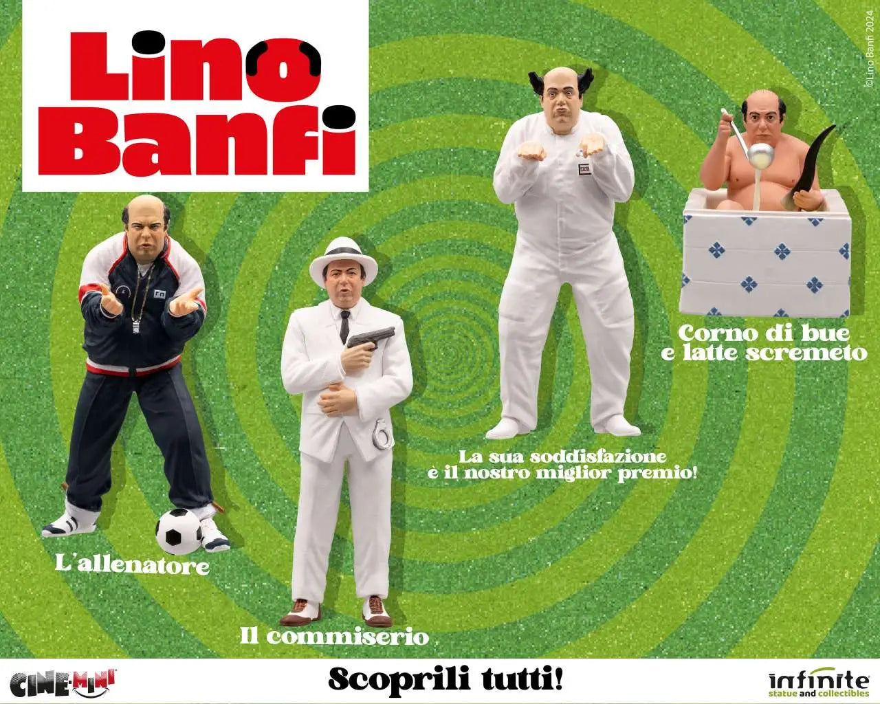 Lino Banfi Il Commiserio Cinemini Pvc