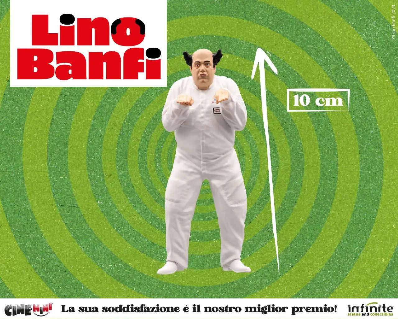 Lino Banfi La Sua Soddisfazione E' Il Nostro Miglior Premio Cinemini Pvc
