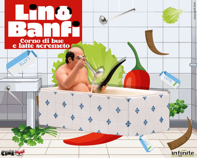 Lino banfi corno di bue e latte scremeto cinemini Action Figure