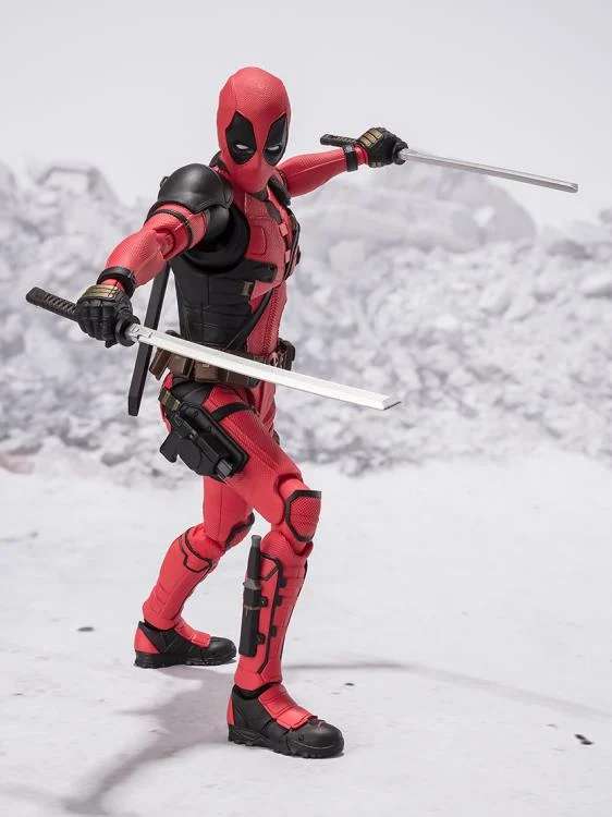 Deadpool & Wolverine Marvel S.H Figuarts Bandai Deadpool Action Figure 16 cm