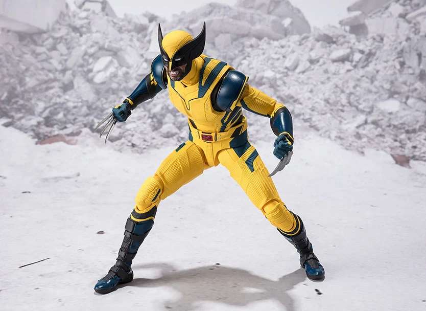 Deadpool & Wolverine Marvel S.H Figuarts Bandai Wolverine Action Figure 16 cm