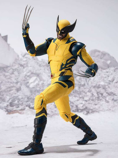 Deadpool & Wolverine Marvel S.H Figuarts Bandai Wolverine Action Figure 16 cm