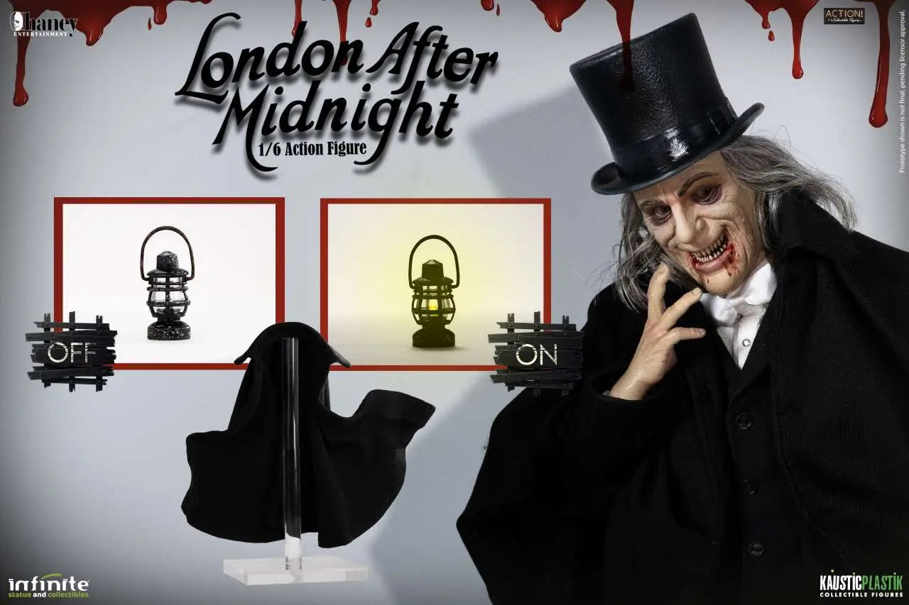 Lon Chaney As London After Midnight 1/6 Action Figure Standard Version