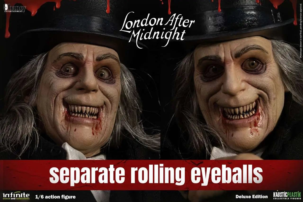 Lon Chaney As London After Midnight 1/6 Action Figure Deluxe Version