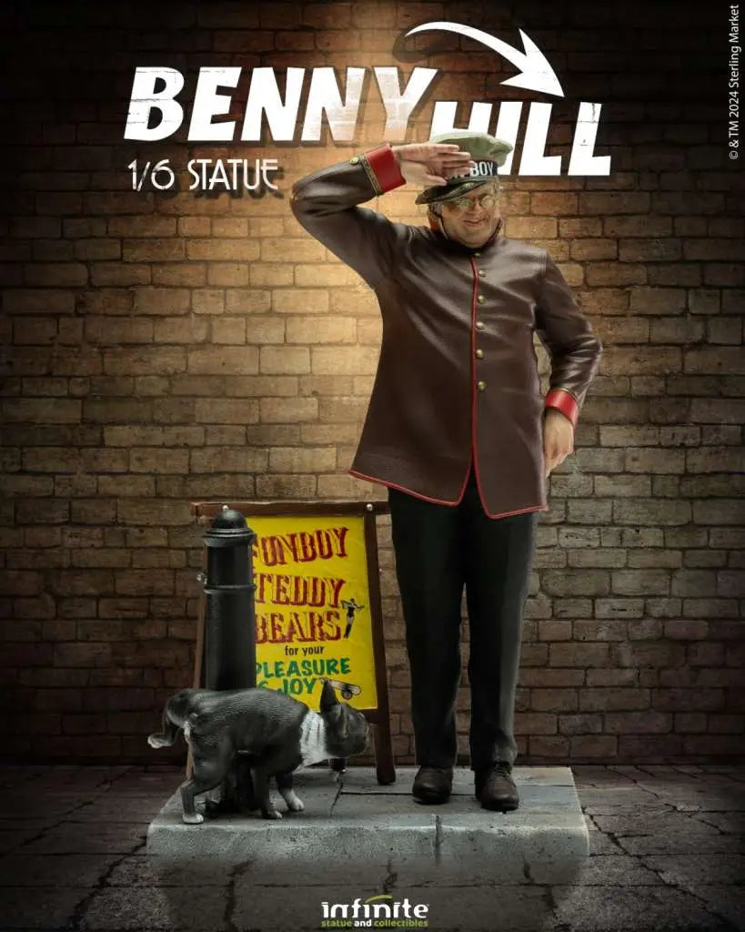 Benny Hill 1/6 Statue