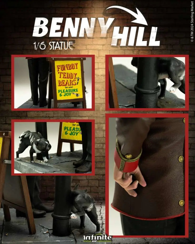 Benny Hill 1/6 Statue