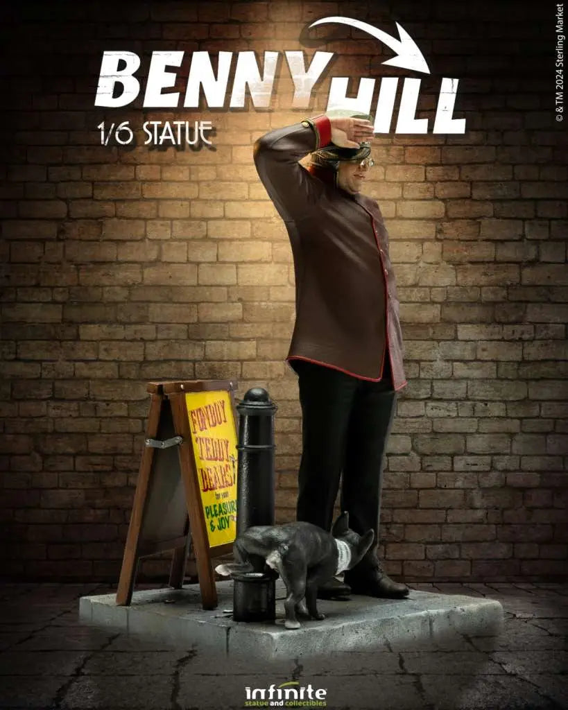 Benny Hill 1/6 Statue
