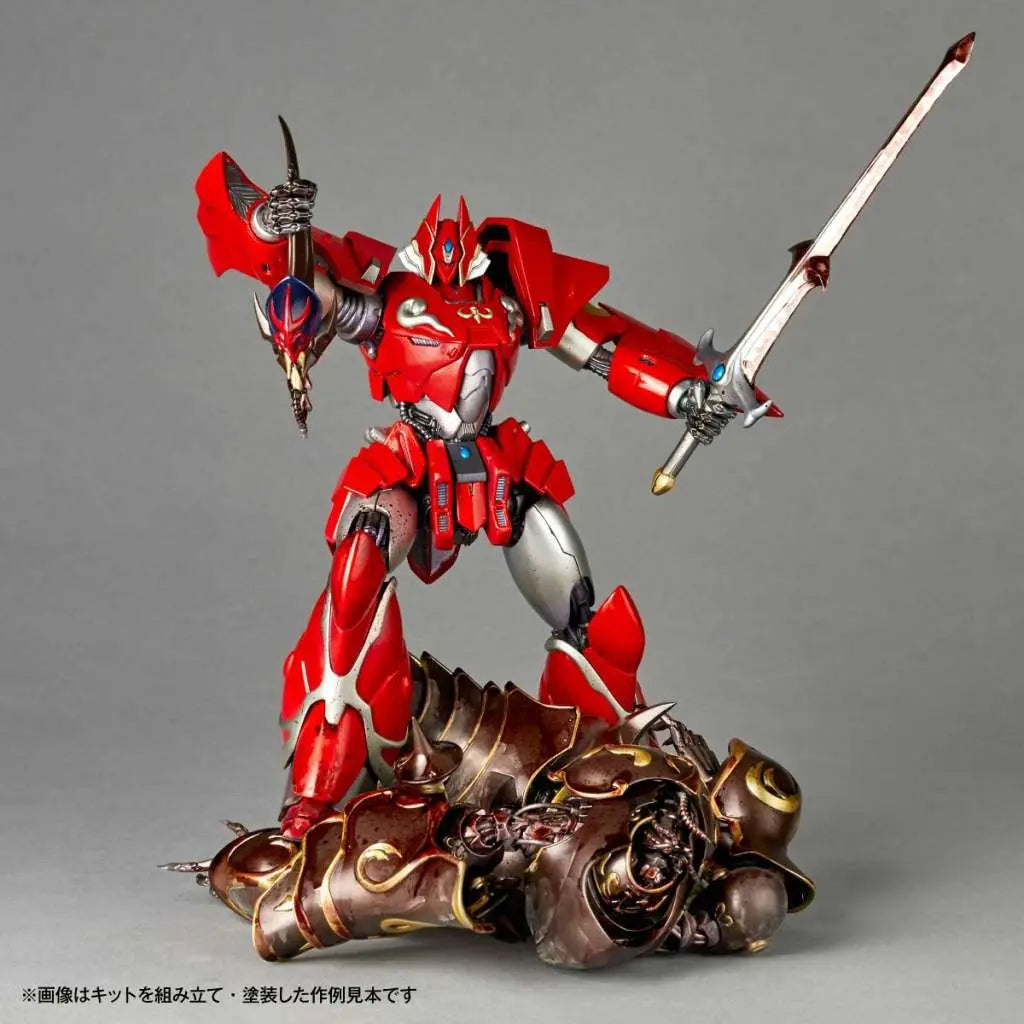 Panzer World Galient Iron Giant Vs Evil God Soldier Artpla Model Kit