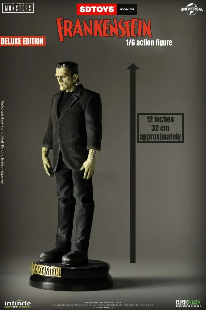 Frankenstein's Monster 1/6 Action Figure Deluxe Edition