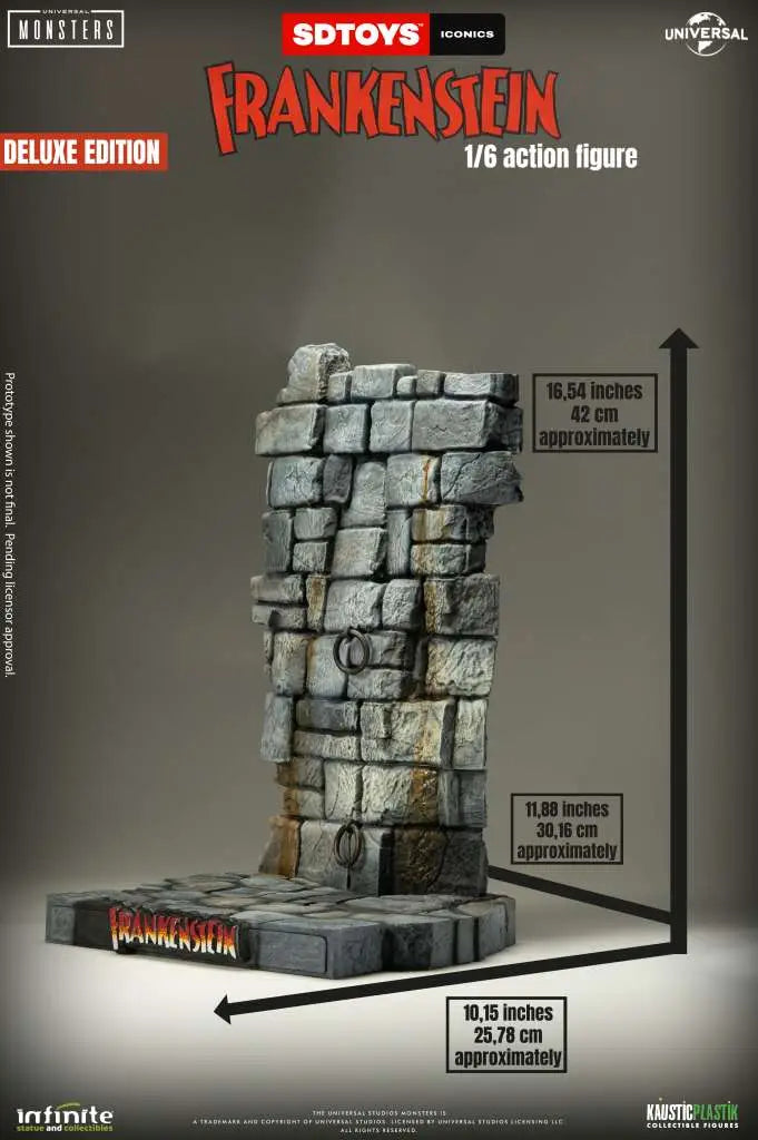 Frankenstein's Monster 1/6 Action Figure Deluxe Edition