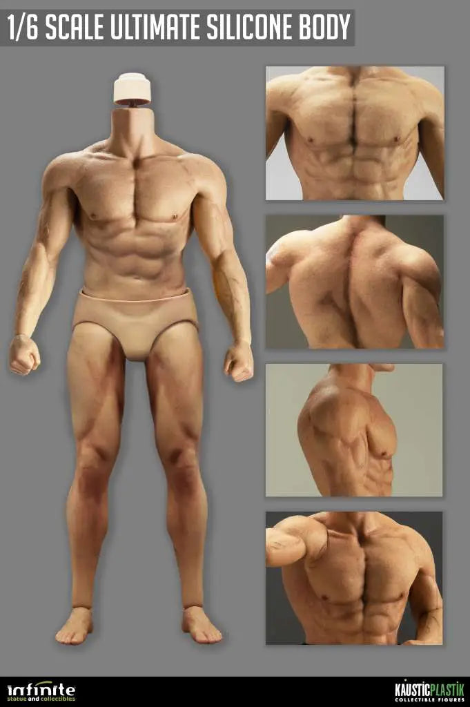 Ultimate 1/6 Scale Silicone Body For Action Figures