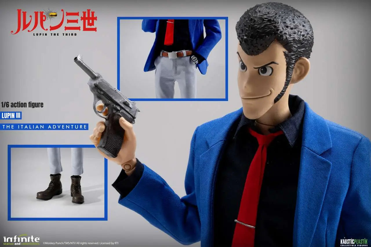 Lupin The 3rd The Italian Adventure Lupin 1/6 Action Figure Standard Edition