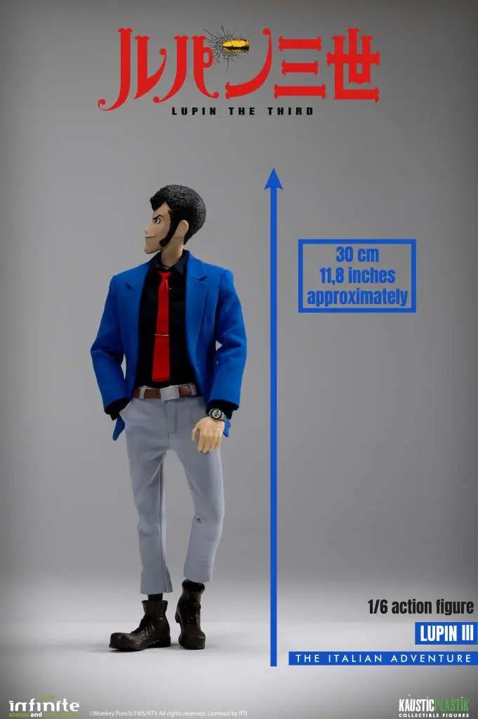Lupin The 3rd The Italian Adventure Lupin 1/6 Action Figure Standard Edition