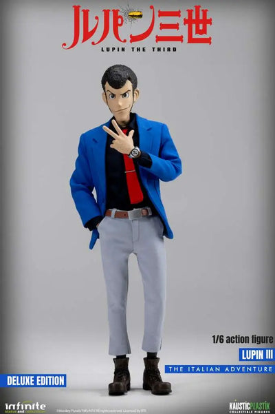 Lupin The 3rd The Italian Adventure Lupin 1/6 Action Figure Deluxe Edition