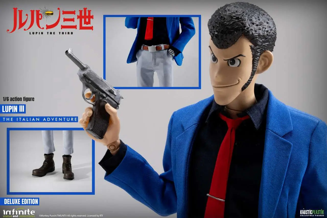 Lupin The 3rd The Italian Adventure Lupin 1/6 Action Figure Deluxe Edition