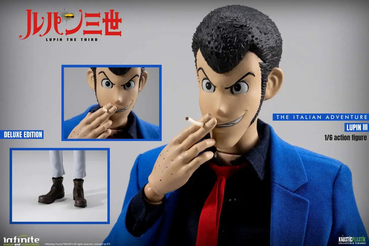 Lupin The 3rd The Italian Adventure Lupin 1/6 Action Figure Deluxe Edition