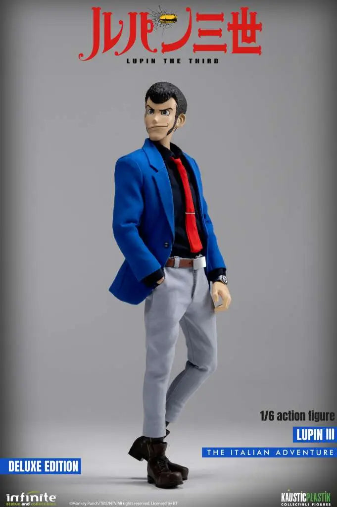 Lupin The 3rd The Italian Adventure Lupin 1/6 Action Figure Deluxe Edition
