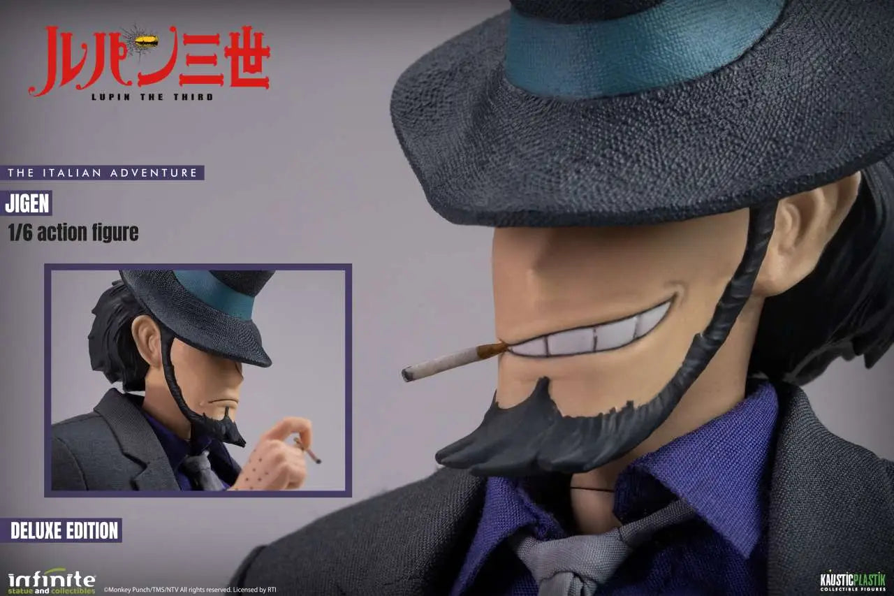 Lupin The 3rd The Italian Adventure Daisuke Jigen 1/6 Action Figure Deluxe Edition