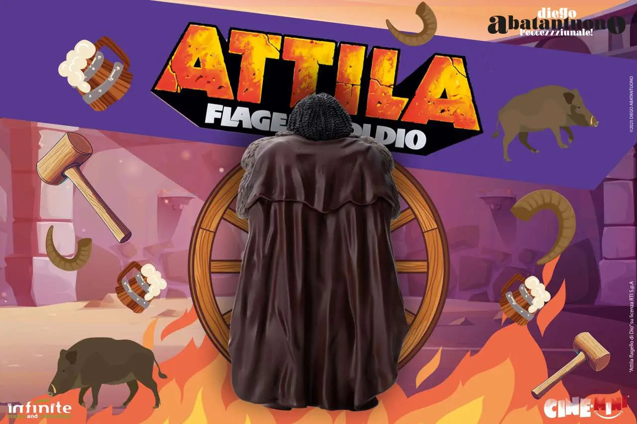 Diego Abatantuono Attila Il Flagello Di Dio Cine-mini Pvc