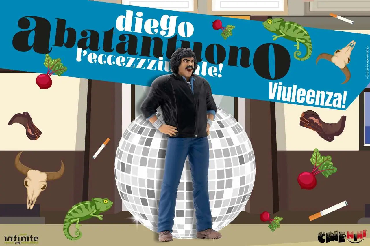 Diego Abatantuono Viulenza! Cine-mini Pvc