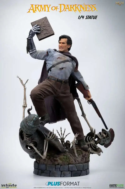 Army Of Darkness Ash 1/4 Plus Format Statue