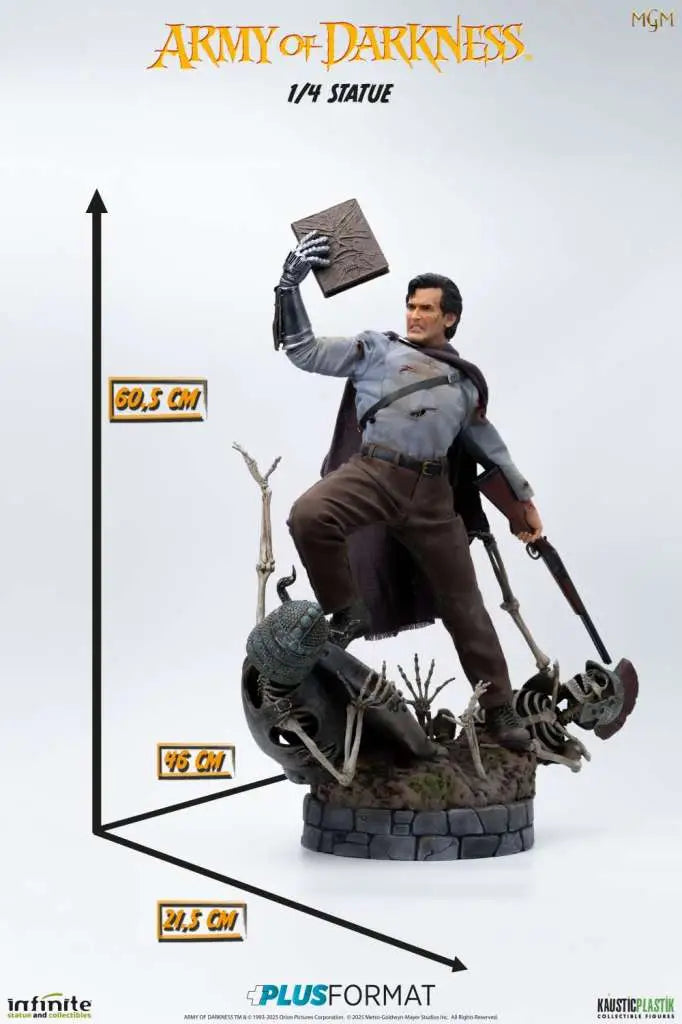Army Of Darkness Ash 1/4 Plus Format Statue