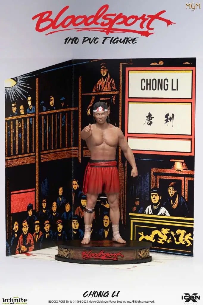 Bloodsport Chong Li Icon X 1/10 Pvc Figure