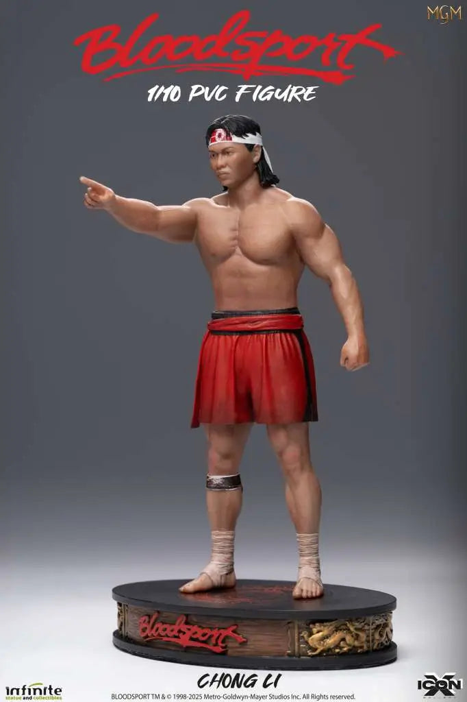 Bloodsport Chong Li Icon X 1/10 Pvc Figure