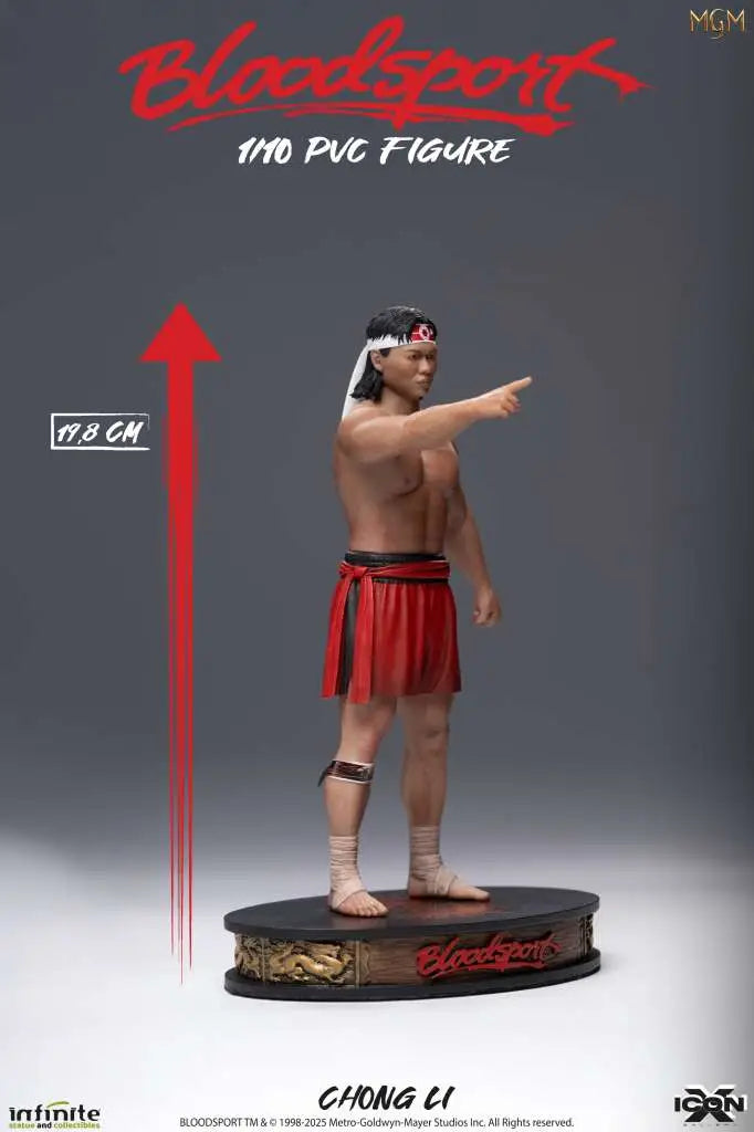 Bloodsport Chong Li Icon X 1/10 Pvc Figure