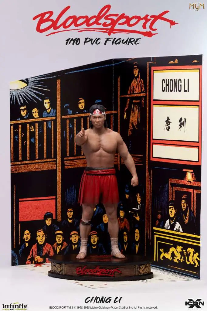 Bloodsport Chong Li Icon X 1/10 Pvc Figure