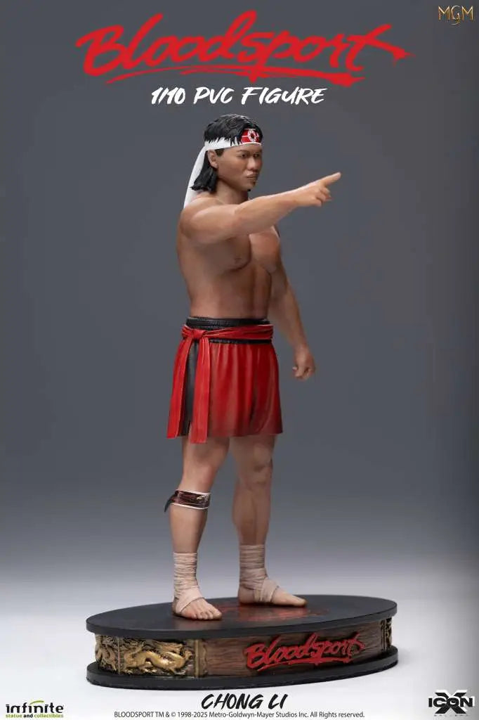 Bloodsport Chong Li Icon X 1/10 Pvc Figure