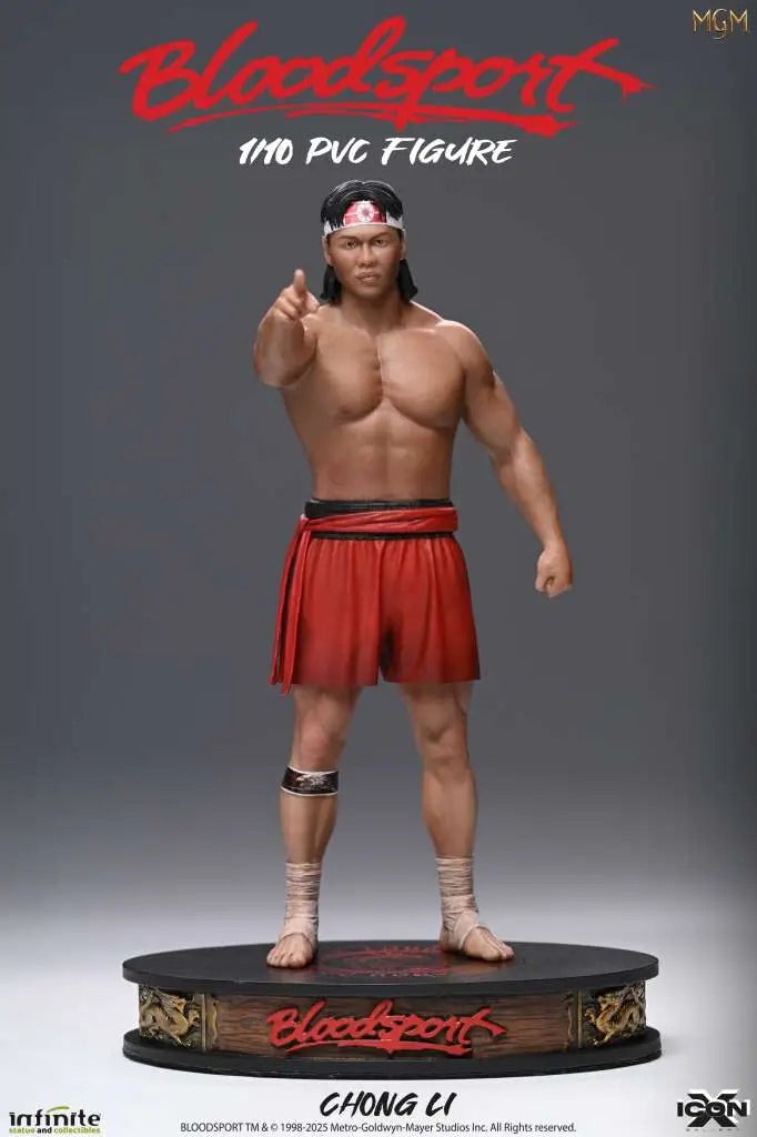 Bloodsport Chong Li Icon X 1/10 Pvc Figure