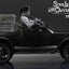 Laurel & Hardy Towed In A Hole Ford T 1/12 Scale