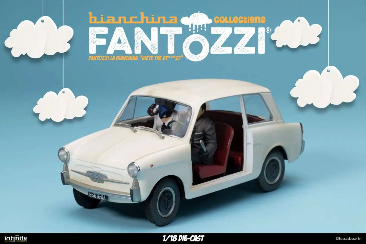 Fantozzi La Bianchina Siete Tre St...zi 1/18 Die-cast